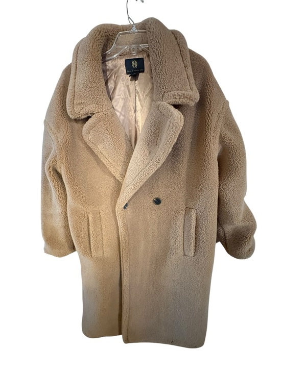 House of Harlow 1960 Jackets & Blazers - House of Harlow 1960 Oversized Beige Teddy Sherpa Coat Large